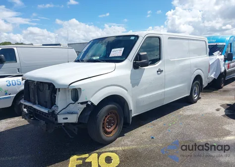 2016 Nissan Nv Cargo Nv1500 S V6 z USA, uszkodzony, nr VIN 1N6BF0KM3GN807971